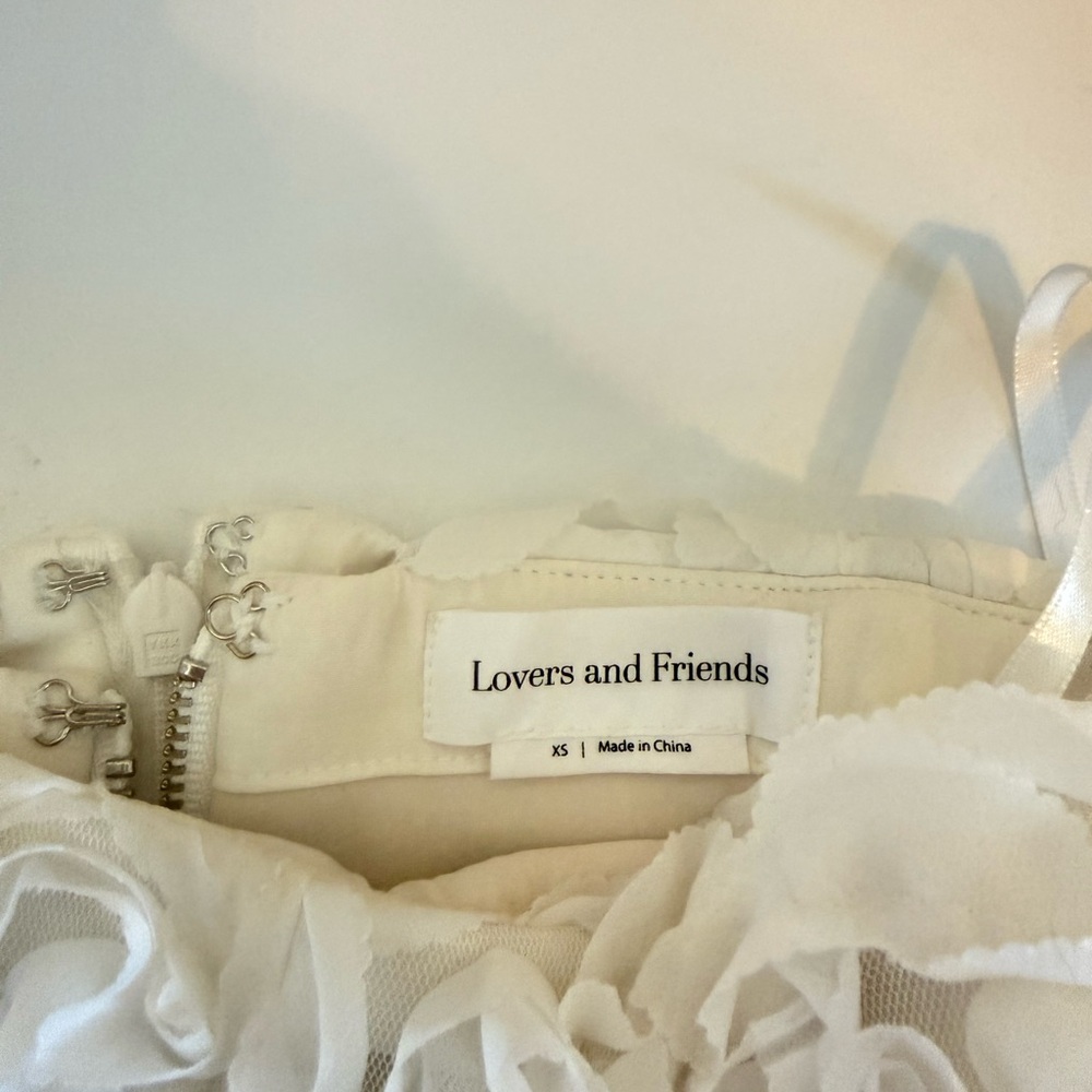 Lovers + Friends Strapless White Dress - Picture 7 of 7
